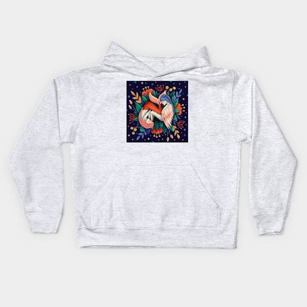 Mermaids Kids Hoodie by Marta’s Reveries